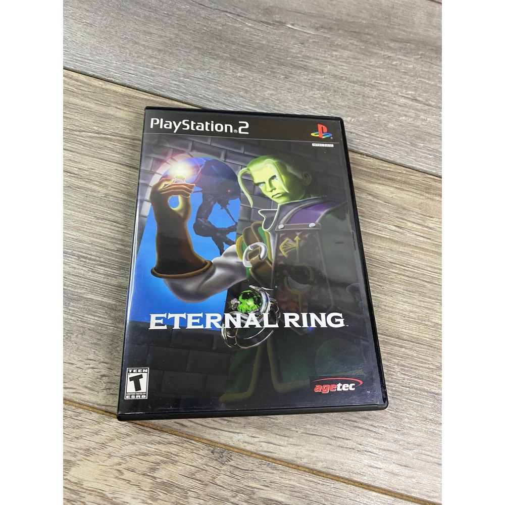 Eternal Ring Sony PlayStation 2 PS2 FromSoftware Action RPG SLUS-20015 Case Only